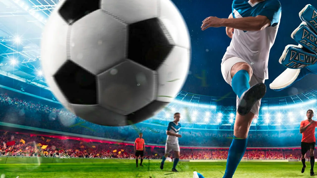 Ilustrasi suasana pertandingan olahraga untuk lobi BROWIN88